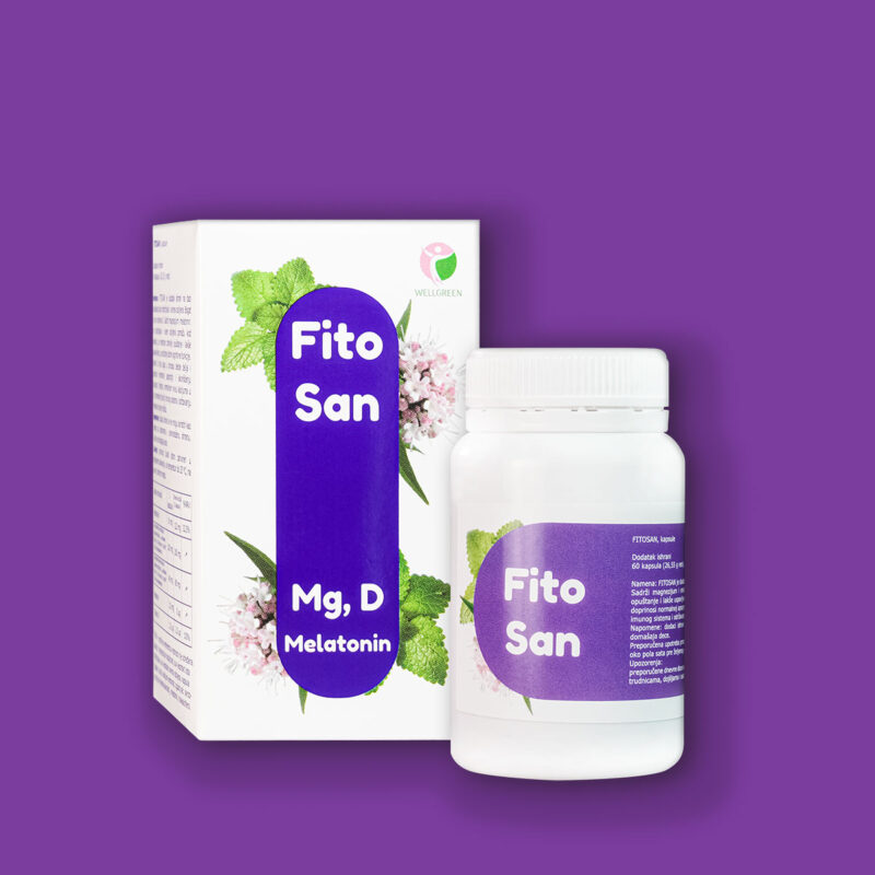 FITOSAN KAPSULE – za lakše uspavljivanje - Wellgreen